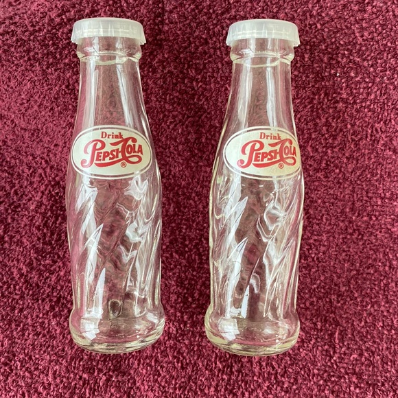 Pepsi-Cola Salt & Pepper Shakers Vintage - With Box - Picture 1 of 12